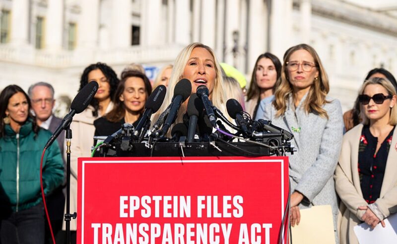 Marjorie Taylor Greene Fires Back After Trump ‘Traitor’ Jab