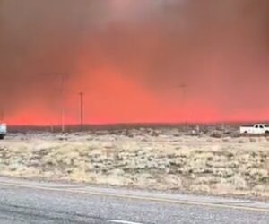 California Pack Fire spreads rapidly