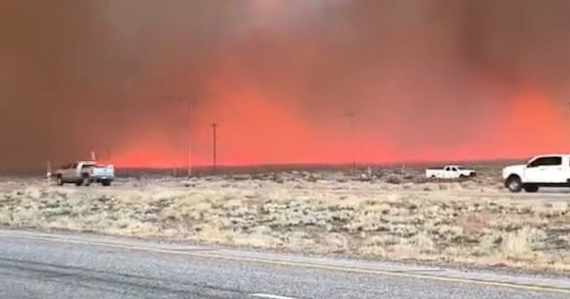 California Pack Fire spreads rapidly