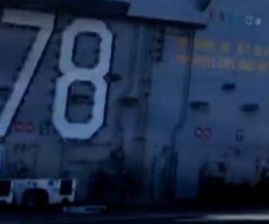 Largest U.S. aircraft carrier arrives in Caribbean Sea