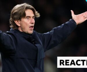 Booing whilst we're still playing is completely unacceptable – Frank