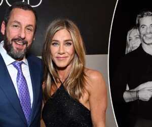 Adam Sandler praises Jennifer Aniston’s romance with Jim Curtis at LA event