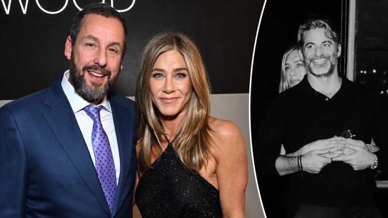 Adam Sandler praises Jennifer Aniston’s romance with Jim Curtis at LA event