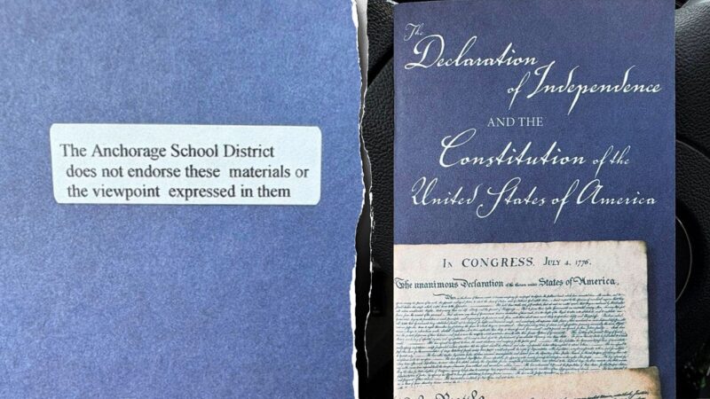 Alaska school district disclaims US Constitution, calls it mistake