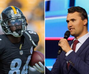 Antonio Brown makes Charlie Kirk joke during livestream with Tekashi 6ix9ine
