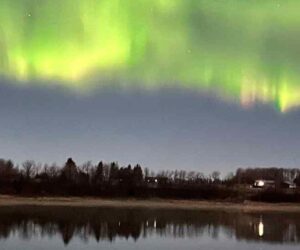 Northern lights illuminate Midwest skies
