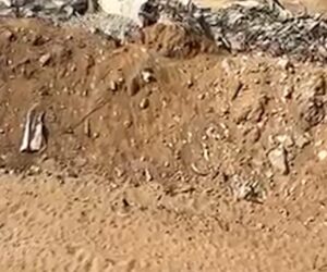 The view from an Israeli outpost in Gaza