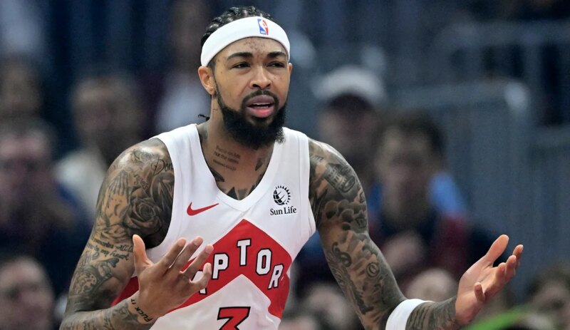 Raptors’ Brandon Ingram fined $25K for water bottle spike that hit staffer