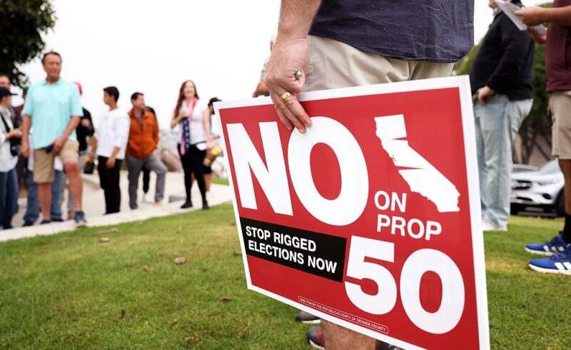 California Republicans Sue in Attempt to Block New House Maps