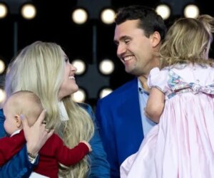 Erika Kirk explains how she’s helping her children deal with Charlie’s death