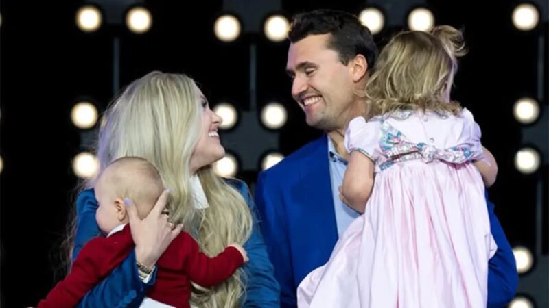 Erika Kirk explains how she’s helping her children deal with Charlie’s death