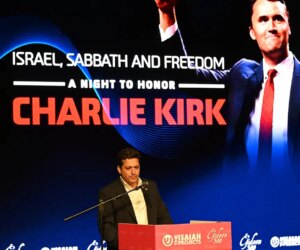 Charlie Kirk memorial in Jerusalem draws 300 attendees to honor his legacy