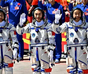 Chinese astronauts stranded at Tiangong space station after debris strike