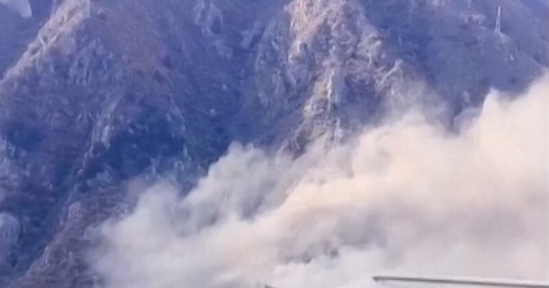 China bridge partially collapses after recent opening