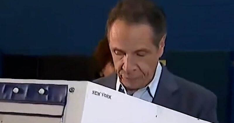 Andrew Cuomo casts ballot in New York