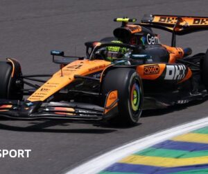 Sao Paulo Grand Prix: Lando Norris heads Oscar Piastri in Interlagos practice