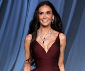 Demi Moore stuns in sheer black Gucci jumpsuit at ‘Landman’ premiere