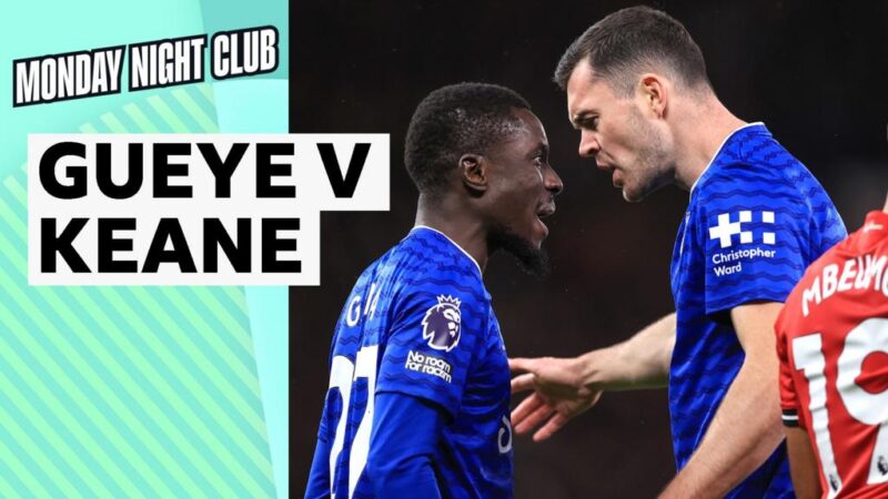 Idrissa Gueye red card: Joe Hart on Everton duo’s clash against Man Utd