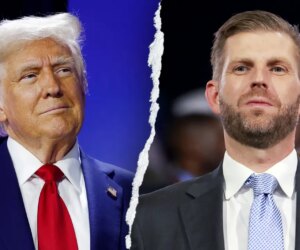 Eric Trump calls father live during Auburn Turning Point USA event