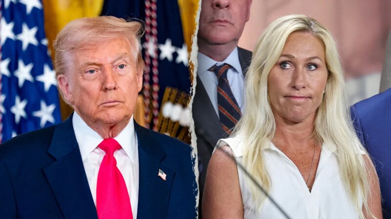 Trump gives Greene new nickname hours after withdrawing endorsement