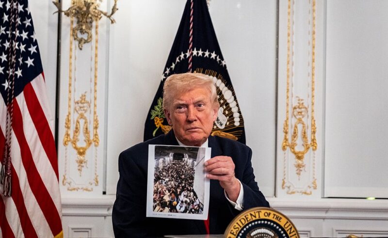 In Thanksgiving Message, Trump Rants Against Immigration