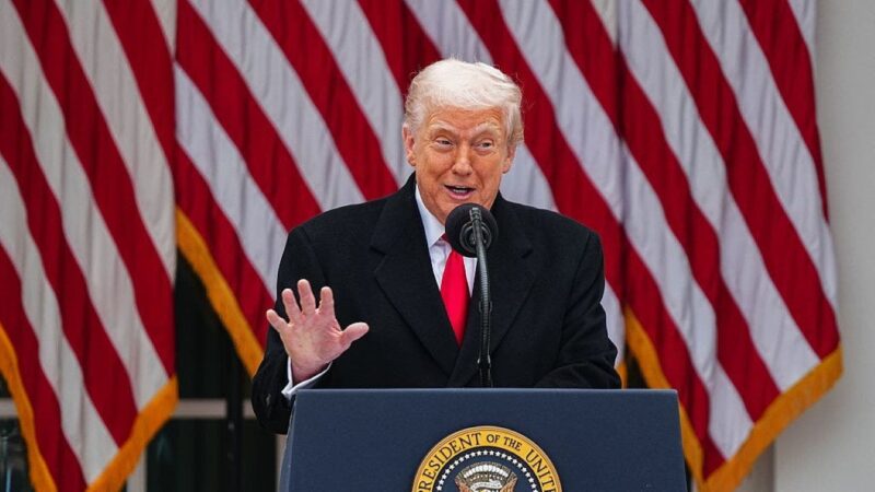 Donald Trump jokes that Joe Biden’s Thanksgiving turkey pardons are ‘null and void’