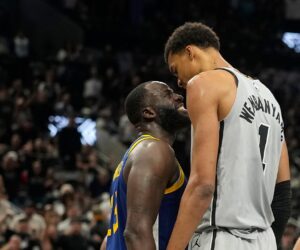 Victor Wembanyama, Draymond Green exchange words after posterizing dunk
