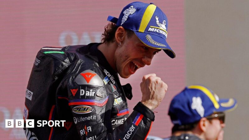 Marco Bezzecchi wins MotoGP in Portugal