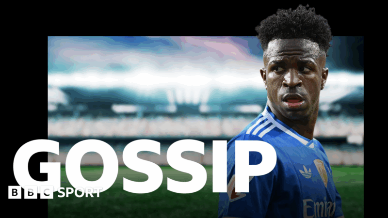 Football gossip: Man Utd and Liverpool monitor Vinicius Junior situation