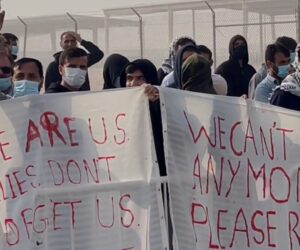 Afghan refugees in Qatar protest over travel suspension