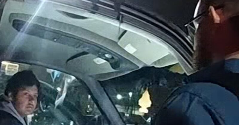 Man locked inside truck allegedly broke into it