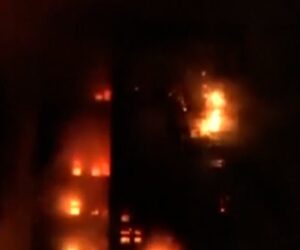 Dozens killed after fire engulfs Hong Kong high-rise