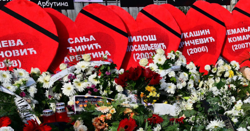 Serbia marks first anniversary of deadly roof collapse