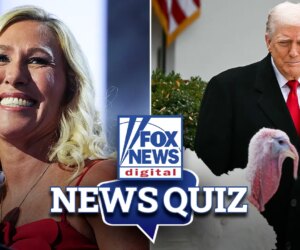 Rep. Greene’s post-retirement plan, Trump’s turkey pardon featured in News Quiz