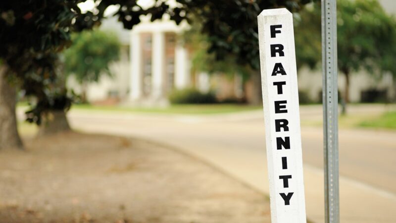 How fraternities offer a lifeline to young men isolated in a digital age