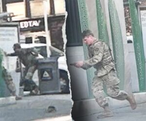 Video shows National Guard ambush attack near White House in Washington DC