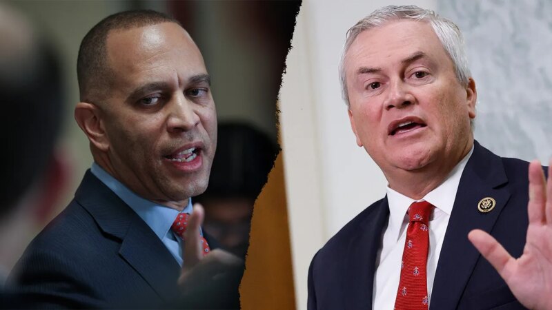 Hakeem Jeffries calls James Comer ‘stone cold liar’ over Epstein claims