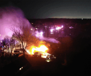 Illinois man arrested for arson after Thanksgiving argument with family