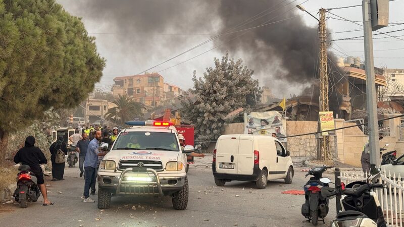 Israel strikes Hezbollah military targets across southern Lebanon