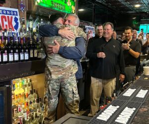 Ciattarelli surprised by Army son’s return from Kuwait deployment