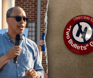 Virginia Republicans target Jay Jones with scandal stickers on election day