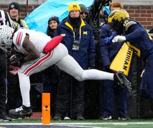 Jeremiah Smith’s controversial score against Michigan created social media uproar