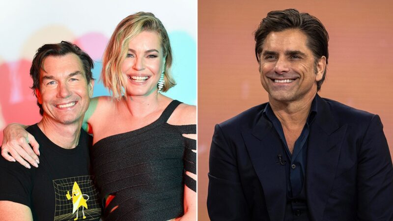 Jerry O’Connell and Rebecca Romijn’s ex John Stamos end feud with photo