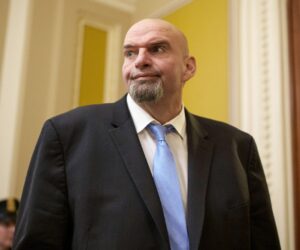 Fetterman hospitalized after fall near home in Pennsylvania