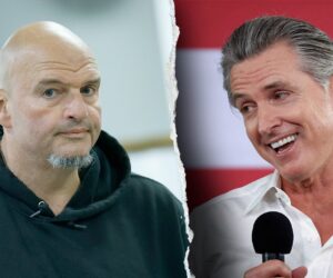 Fetterman shrugs off Newsom criticism over government shutdown vote