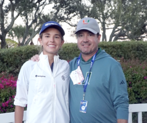 Kai Trump makes LPGA debut; Miami coach praises poise and potential