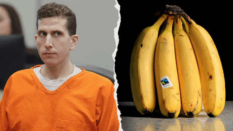 Bryan Kohberger complains about bananas and prison food quality in Idaho