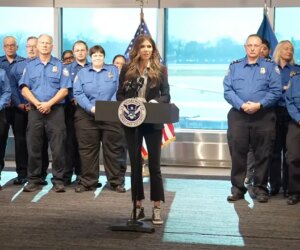 Kristi Noem awards TSA bonuses, announces $1 billion technology upgrade