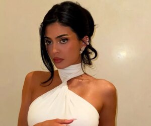 Kylie Jenner shares nude photos on Instagram with pink rose