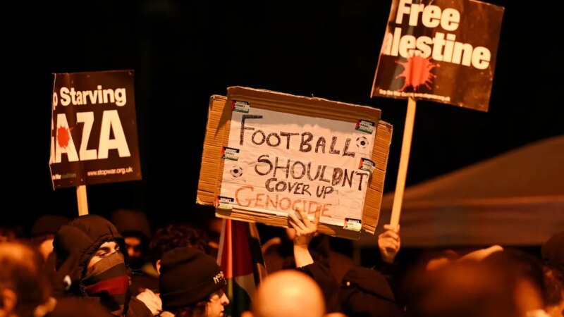 Protesters arrested at UK soccer match involving Israeli team